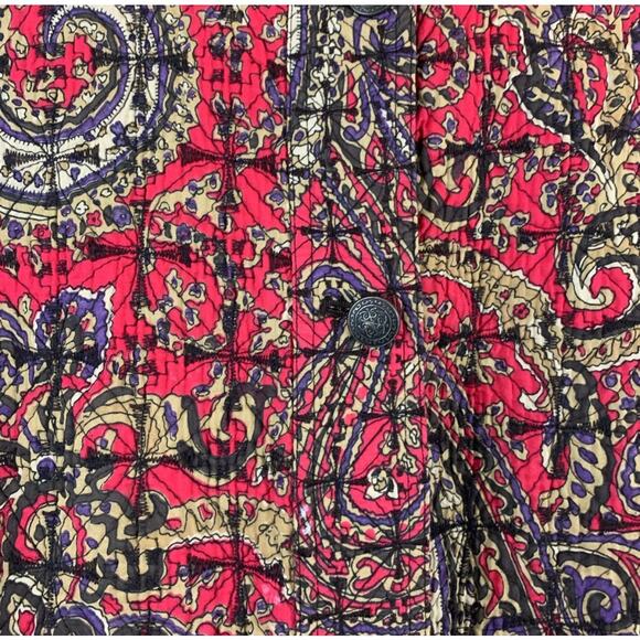 MSRP $160  Quilted 100% Cotton Chica’s Reversible Jacket – Size XL Fits Up to 1X - Picture 4 of 9